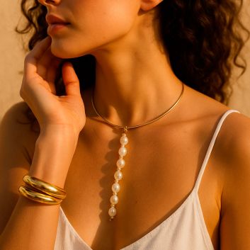 COLLAR SEASHELL LARIAT