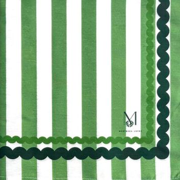 SERVILLETA DE TELA TOSCANA VERDE