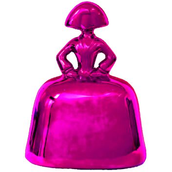 MENINA CROMADA MAGENTA GRANDE