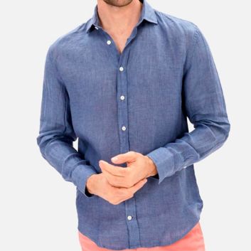CAMISA MANGA LARGA DE LINO