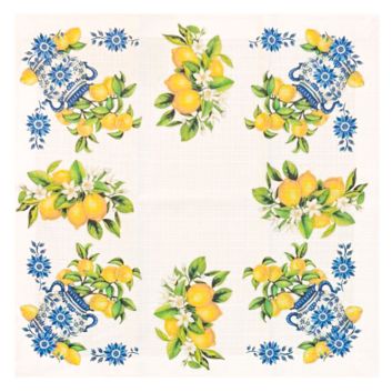 SET DE 4 SERVILLETAS DE TELA LIMONCELLO