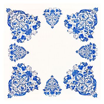 SET DE 4 SERVILLETAS DE TELA SORRENTO