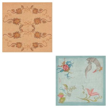 SET DE 4 SERVILLETAS DE TELA MANTUANA