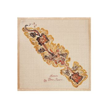 SET DE 4 PORTAVASOS DE TELA MANTUANA