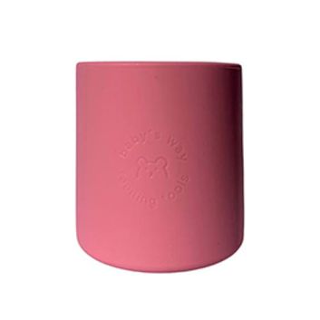 VASO DE SILICON DARK PINK