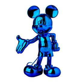MICKEY WELCOME CHROMED BLUE