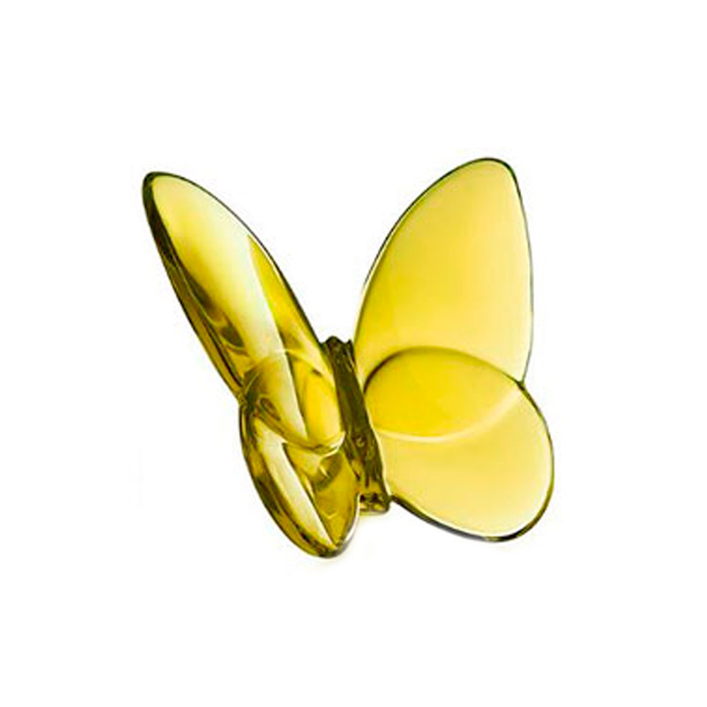 MARIPOSA DE CRISTAL BACCARAT AMBAR