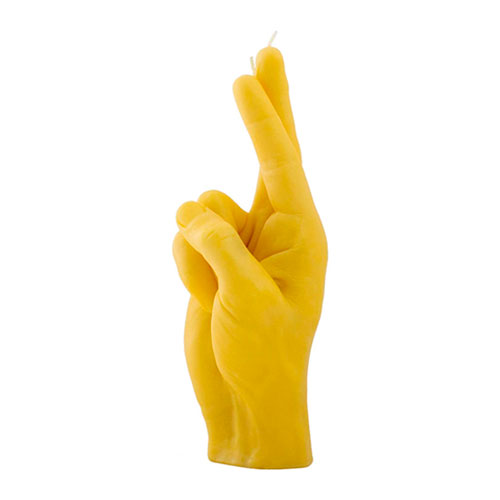 VELA CROSSED FINGERS YELLOW