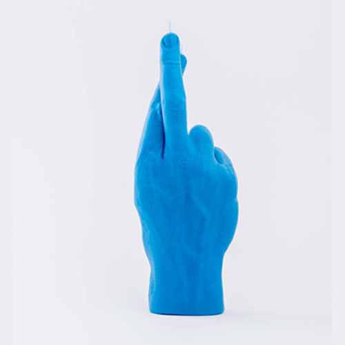 VELA CROSSED FINGERS BLUE