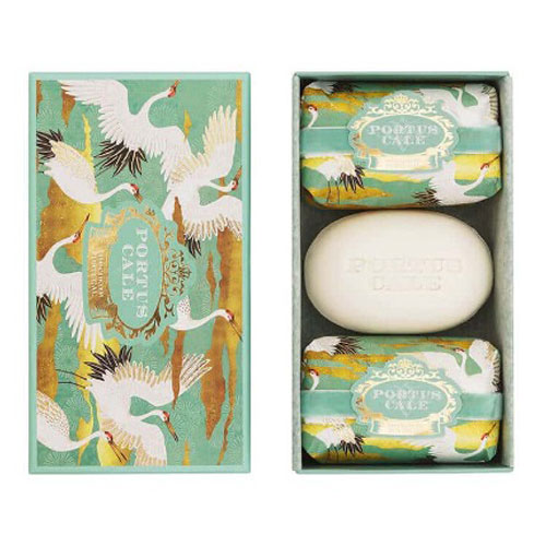 SET DE 3 JABONES WHITE CRANE