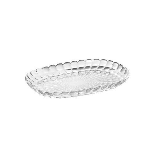 BANDEJA OVAL GRANDE TIFFANY TRANSPARENTE
