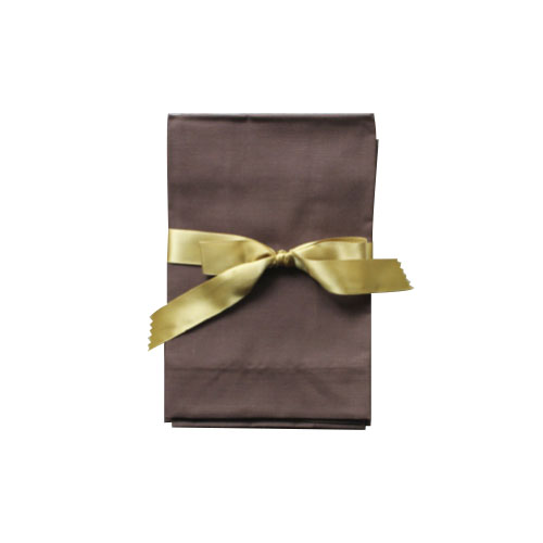 SET 4 SERVILLETAS DE TELA MARRON CLARO
