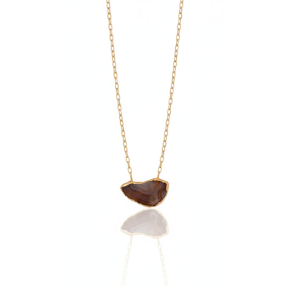 COLLAR LARGO CON PIEDRAS