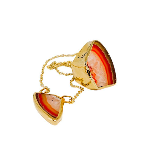 COLLAR DIJE PIEDRA MEDIANO