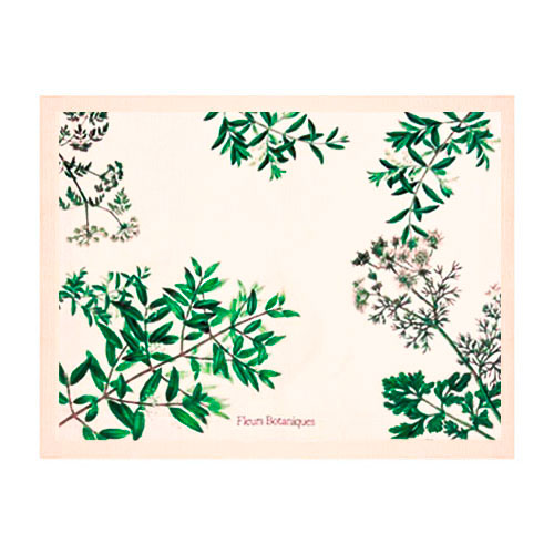 SET DE 4 INDIVIDUALES DE TELA HERBER AROMATIQUE